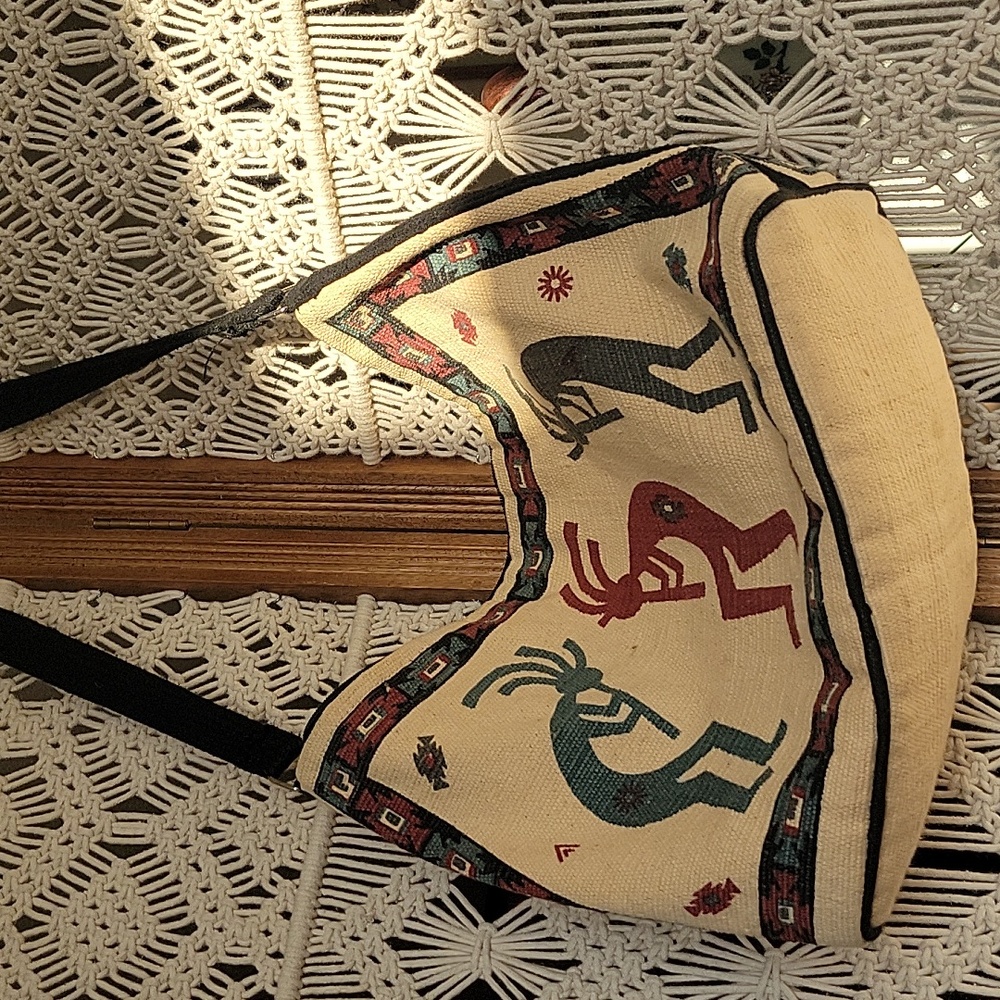 Saddle And Blanket Co. Kokapeli 100%Cotton Bag. Great Condition.